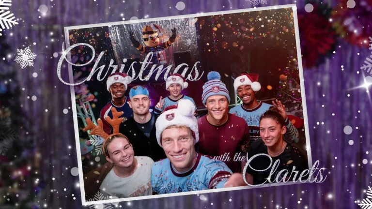 Christmas With The Clarets Burnley Christmas Ad 2025