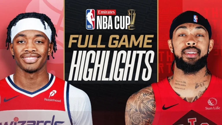 WIZARDS at RAPTORS EMIRATES NBA CUP FULL GAME HIGHLIGHTS November 21, 2025