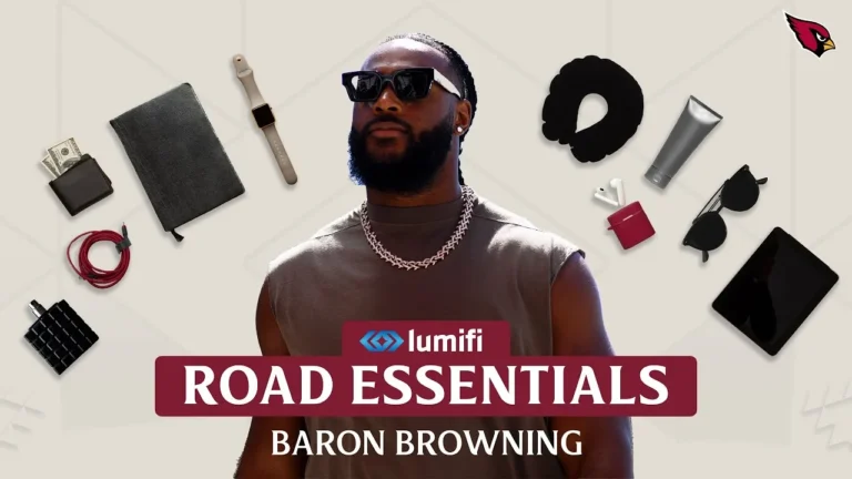 Road Essentials with Baron Browning AZ Cardinals