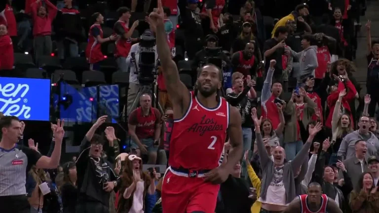 Kawhi Leonard Called GAME! TissotBuzzerBeater