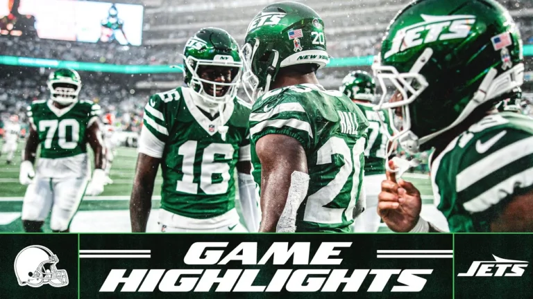 New York Jets Highlights vs. Cleveland Browns 2025 Regular Season Week 10