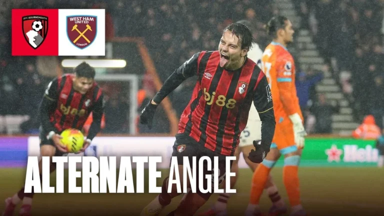INCREDIBLE impact from Ünal in draw against West Ham Alt Angle