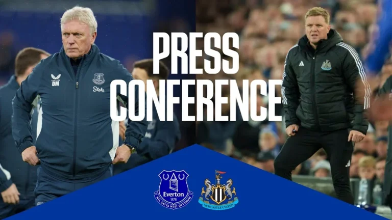 EVERTON 1-4 NEWCASTLE UNITED Live post-match reaction from David Moyes