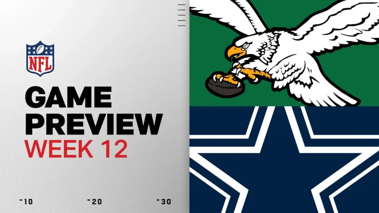 Philadelphia Eagles vs Dallas Cowboys Week 12 Game Preview
