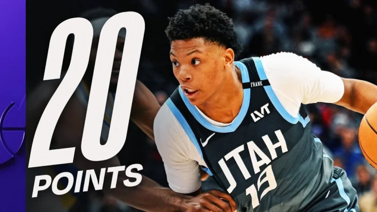 Ace Bailey MADE HIS MARK vs Pacers November 11, 2025