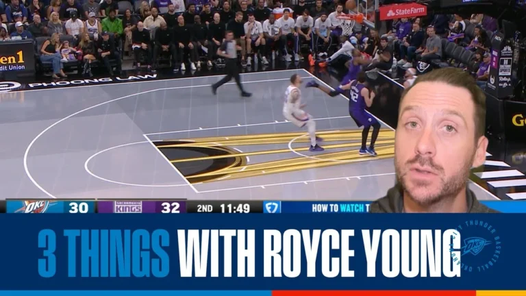 3 Things with Royce Young OKC Thunder at Sacramento Kings November 8, 2025