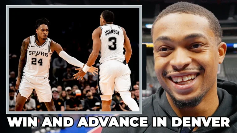Keldon Johnson on the Chance to Clinch NBA Cup West Group C vs. Denver