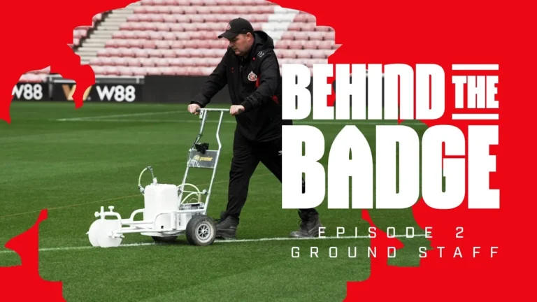 Behind The Badge With Sunderland Ground Staff Preparing A Premier League Pitch