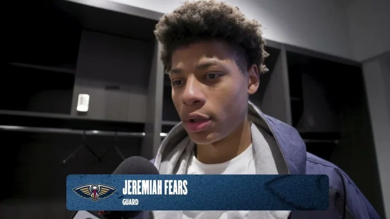 Jeremiah Fears interview Pelicans-Suns Postgame 11 10 2025