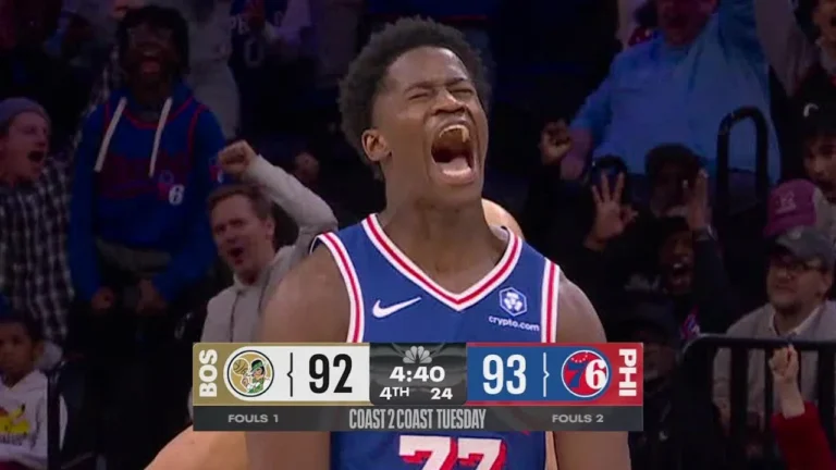 Final 5:29 INSANE ENDING 76ers vs Celtics November 11, 2025