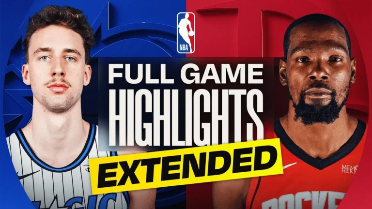 EXTENDED: MAGIC at ROCKETS FULL GAME HIGHLIGHTS November 16, 2025