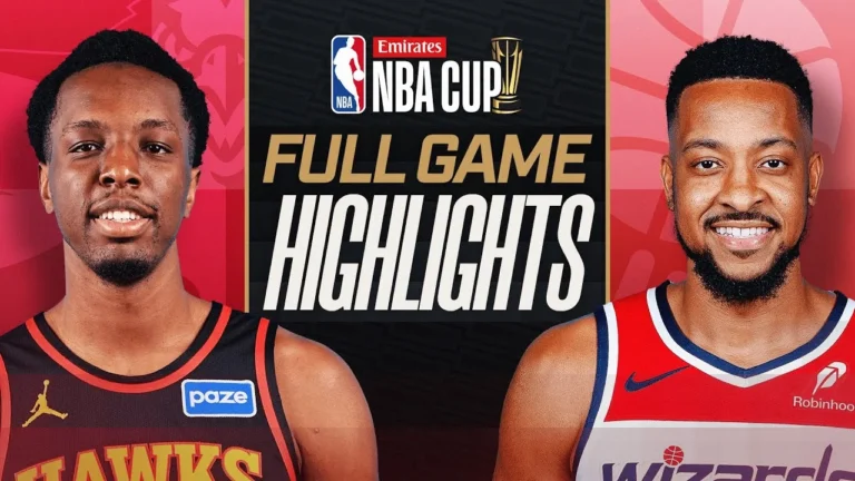 HAWKS at WIZARDS EMIRATES NBA CUP FULL GAME HIGHLIGHTS November 25, 2025
