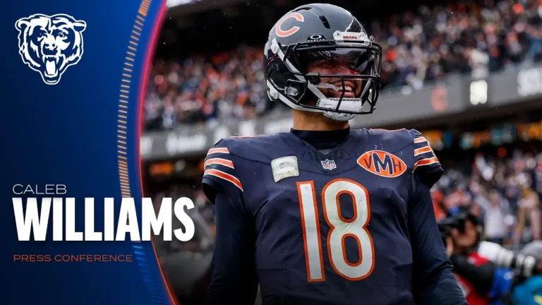 Caleb Williams on late-game performances Press Conference