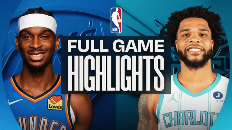 THUNDER at HORNETS FULL GAME HIGHLIGHTS November 15, 2025