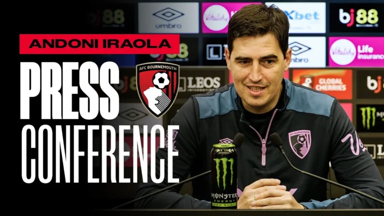 Andoni Iraola on Sunderland, Christie injury and Semenyo latest Premier League Press Conference
