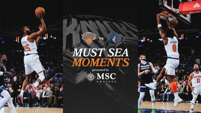 Knicks Win Against Minnesota Timberwolves At Madison Square Garden November 5, 2025
