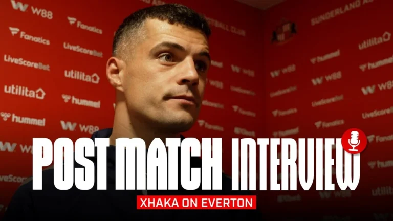 We got better and better Xhaka On Everton Draw Post Match Reaction