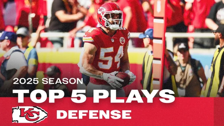 MUST-WATCH Kansas City Chiefs Highlights Top 5 Defensive Plays from the 2025 NFL Season So Far