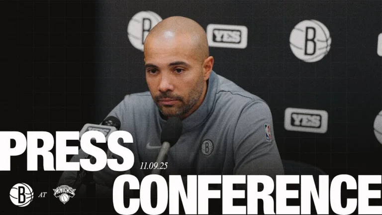 Jordi Fernández Postgame Press Conference vs New York