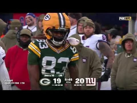 Packers’ top plays vs. Giants Week 11