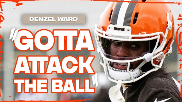 Denzel Ward Press Conference: Gotta attack the ball