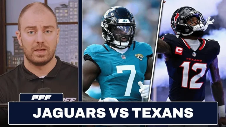Jacksonville Jaguars vs. Houston Texans Preview & Prediction PFF