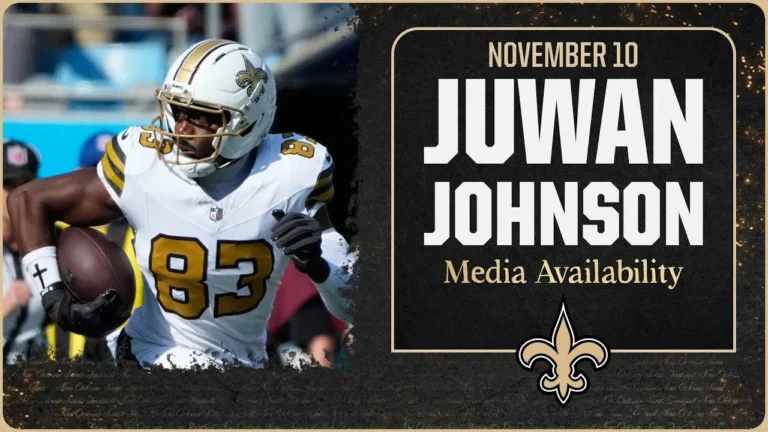 Juwan Johnson on career high game vs. Panthers New Orleans Saints