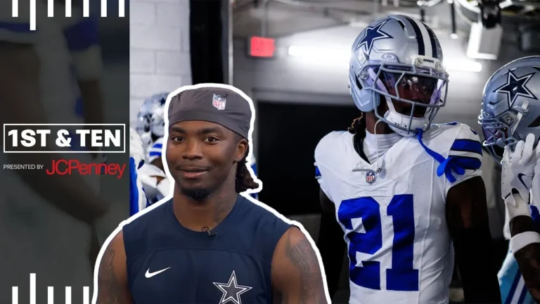 Caelen Carson on Importance of Confidence in the NFL JCPenney 1st and Ten