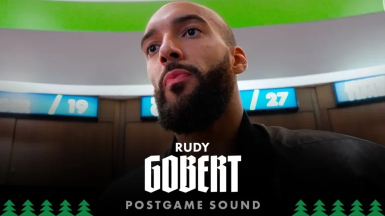 It’s Fun Getting My Team Involved Rudy Gobert Postgame Sound 11.17.25
