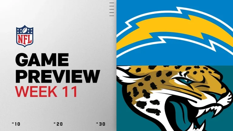 Los Angeles Chargers vs Jacksonville Jaguars Week 11 Game Preview