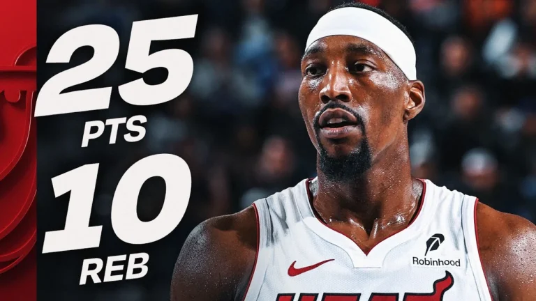Bam Adebayo’s 25-PT DOUBLE-DOUBLE In LA November 3, 2025