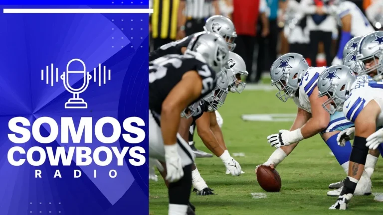 Preparativos para juego contra Raiders Somos Cowboys Radio