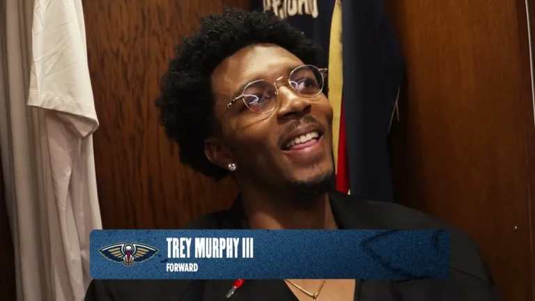 Trey Murphy III interview Pelicans-Lakers Postgame 11 14 2025