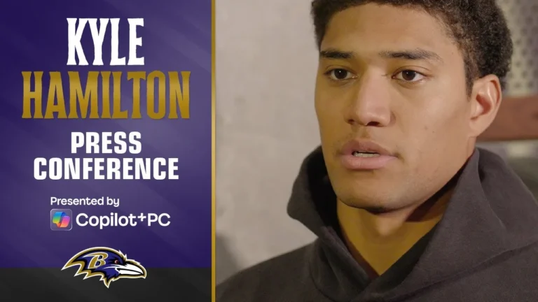 Kyle Hamilton: ‘We’ve Built Some Confidence These Past Few Weeks’ Baltimore Ravens