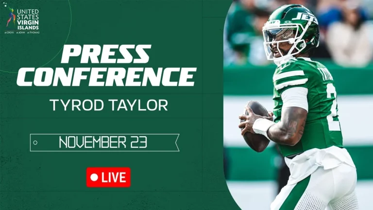 Tyrod Taylor Postgame Press Conference (11 23) New York Jets at Baltimore Ravens Week 12