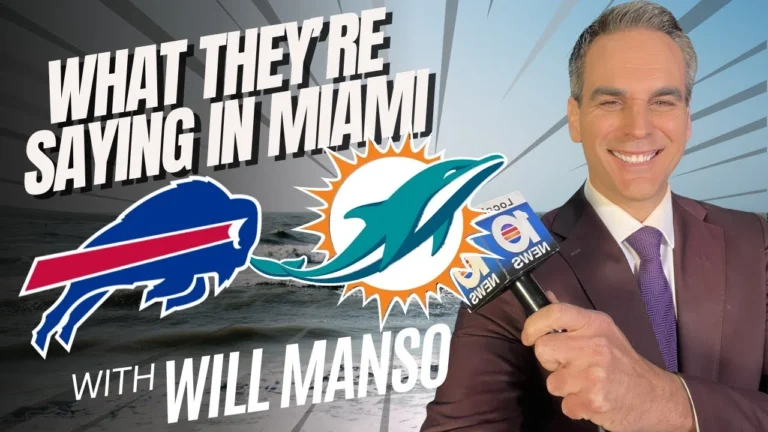 What they’re saying about BILLS vs DOLPHINS in MIami with Will Manso