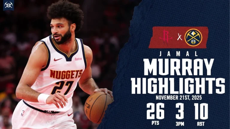 Jamal Murray Game Highlights vs. HOU 11 21 25