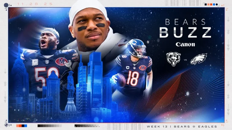 Bears-Eagles Black Friday trailer Bears Buzz Chicago Bears