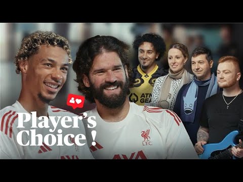 Player’s Choice: Ekitike & Alisson Electric Guitars, Sleeping Bags & Roller Skates! Liverpool FC