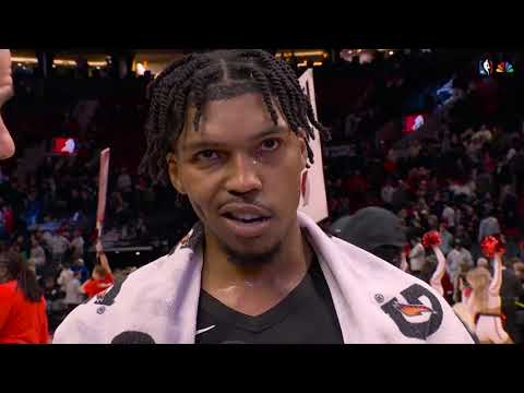 Caleb Love Postgame Interview Brightside Windows Baseline Report vs DAL Dec. 29th 2025