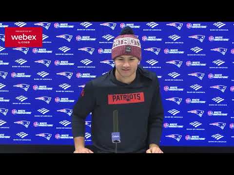 Drake Maye on Being a Front-Runner for MVP: It’s Us. It’s Not Just Me. Patriots Press Conference