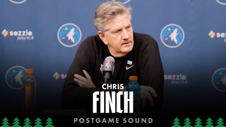 We Gotta Get Back To Doing The Simple Stuff Better. Chris Finch Postgame Sound 12.27.25