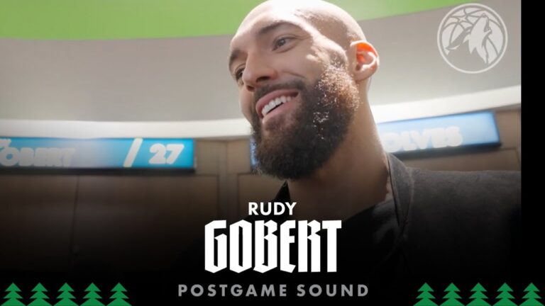 We Gotta Find The Urgency Every Night. Rudy Gobert Postgame Sound 12.27.25