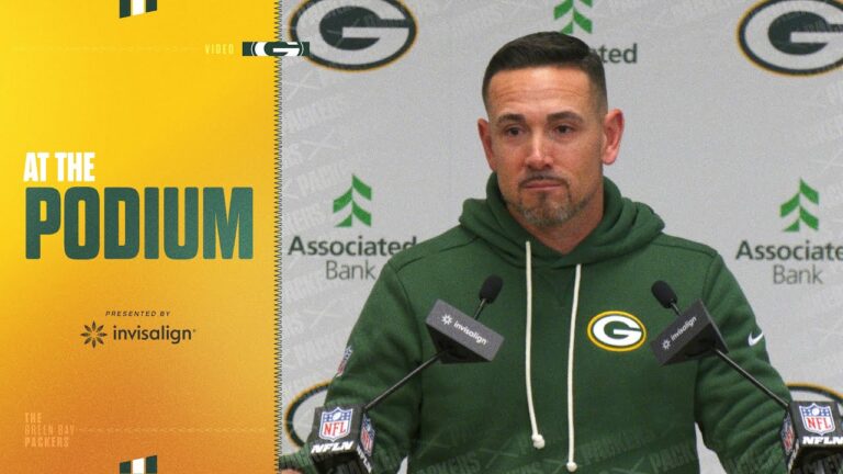 Matt LaFleur describes Packers’ third consecutive loss as a ‘humbling night’