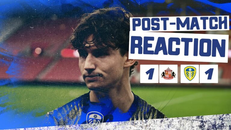 An amazing team goal Brenden Aaronson Sunderland 1-1 Leeds United