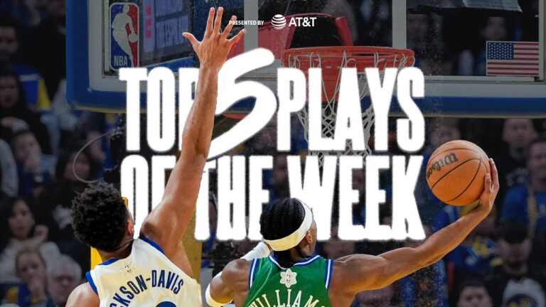 Top 5 Plays of the Week! 12 22 25 – 12 28 25