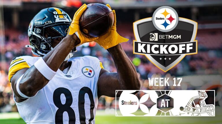 Steelers at Browns Week 17 Preview Steelers Kickoff Pittsburgh Steelers