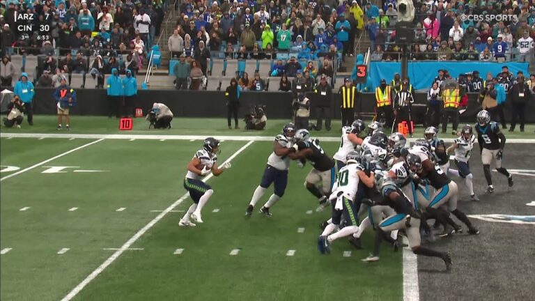 Zach Charbonnet punches it in for the touchdown