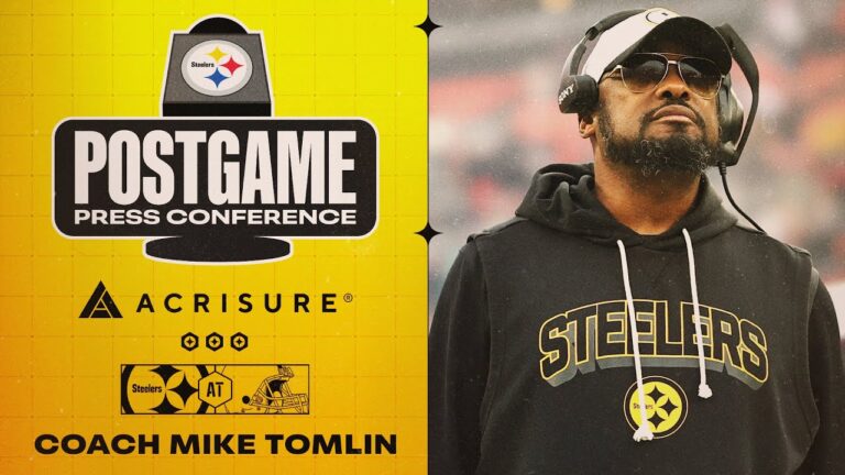 Coach Mike Tomlin Postgame Press Conference (Week 17 at Cleveland Browns) Pittsburgh Steelers