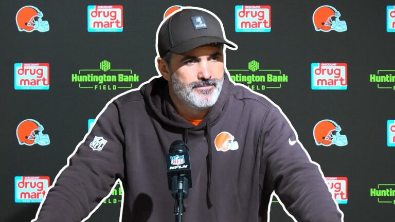 Kevin Stefanski Postgame Press Conference Week 17 vs. Pittsburgh Steelers